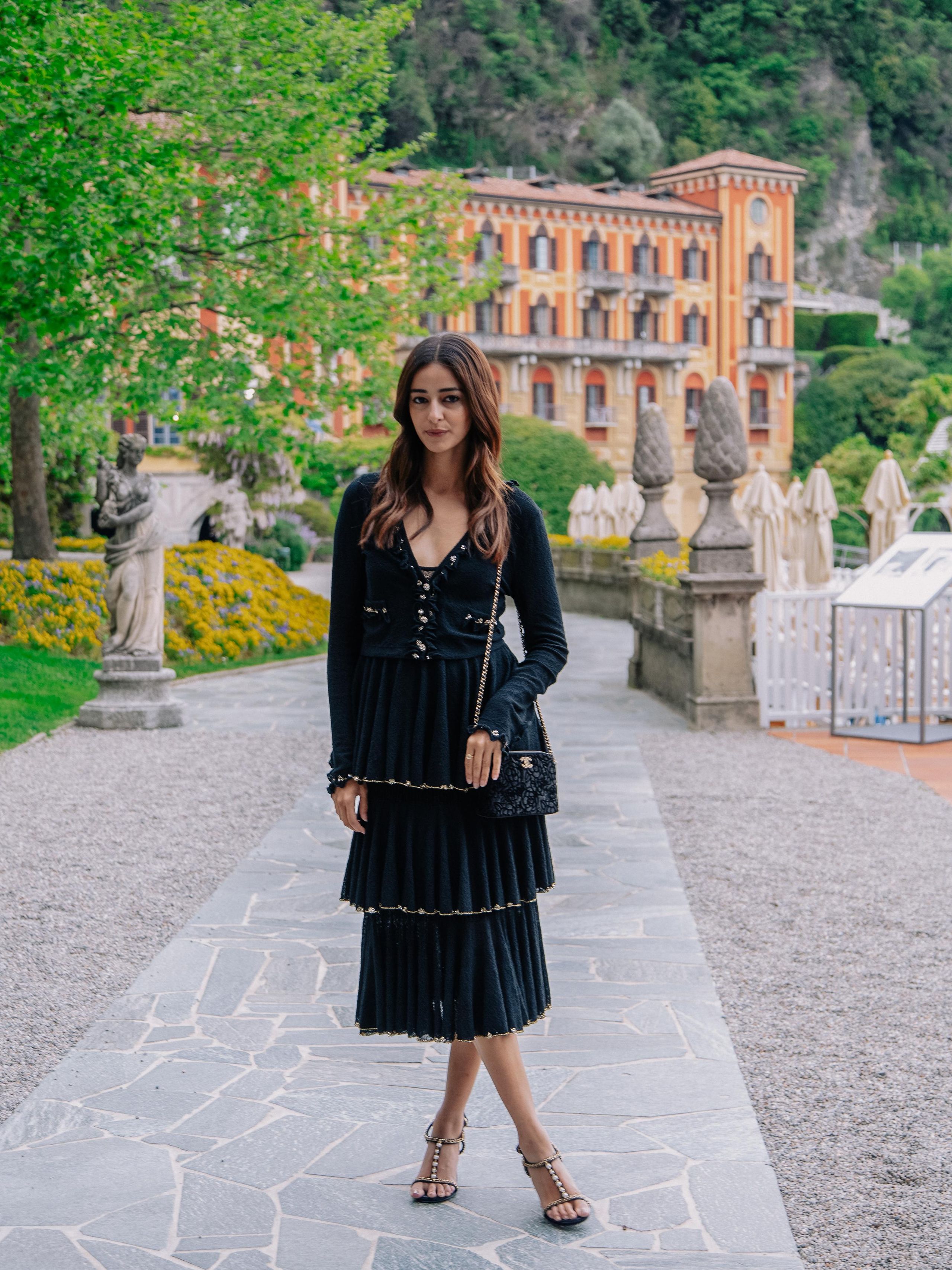 Ananya Panday Chanel Lake Como