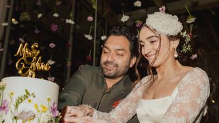 Image may contain Cristina Zavalloni People Person Adult Wedding and Cup