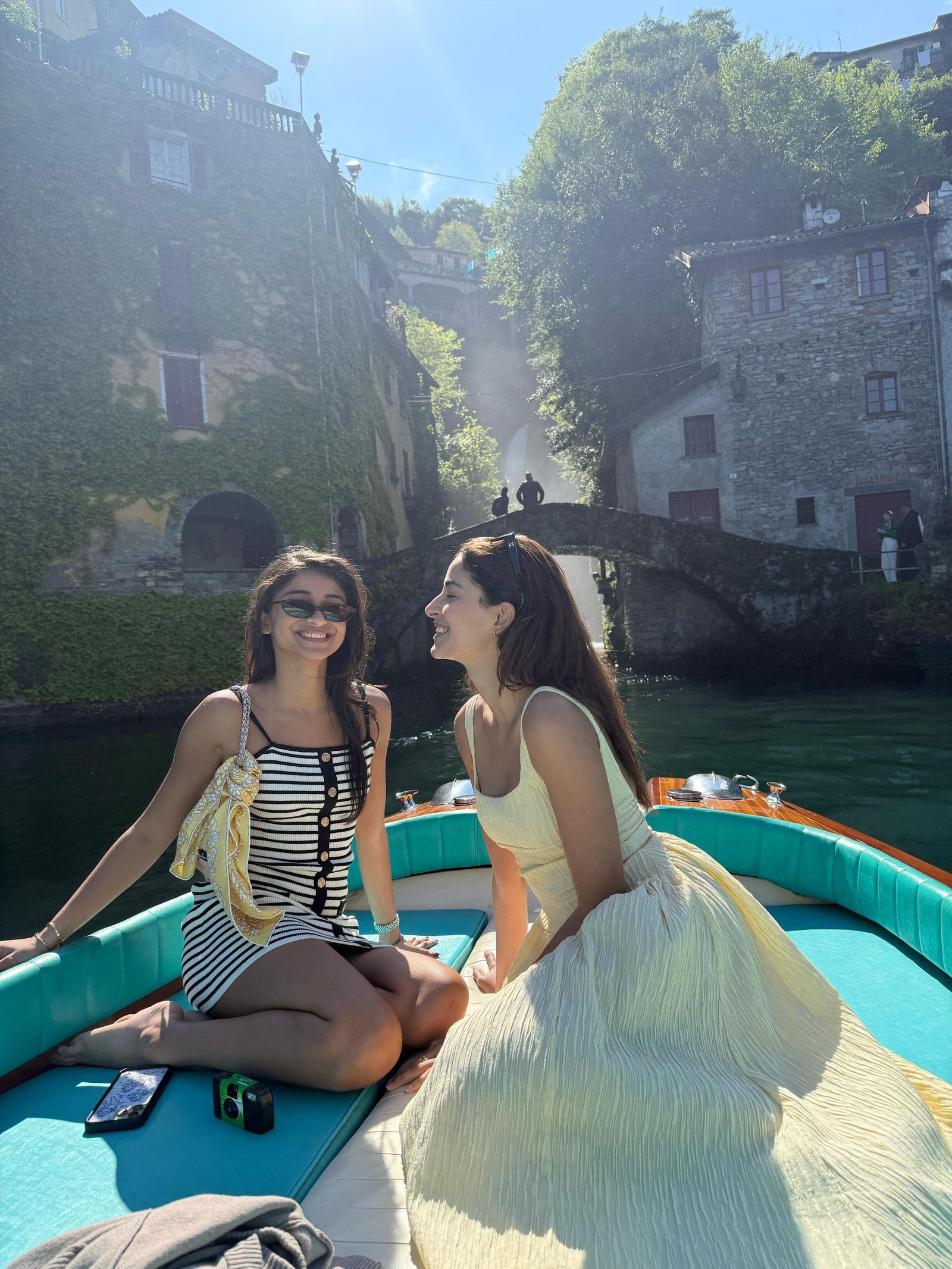 quotYou cant go to Lake Como and not be on a boat. We shared some time together on the serene blue waters with none...