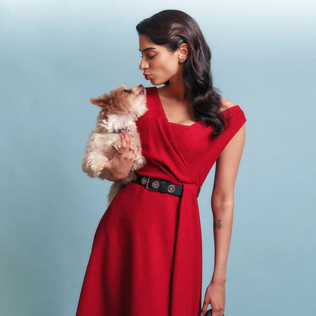 How to style a red dress without looking like a walking Valentine’s Day card