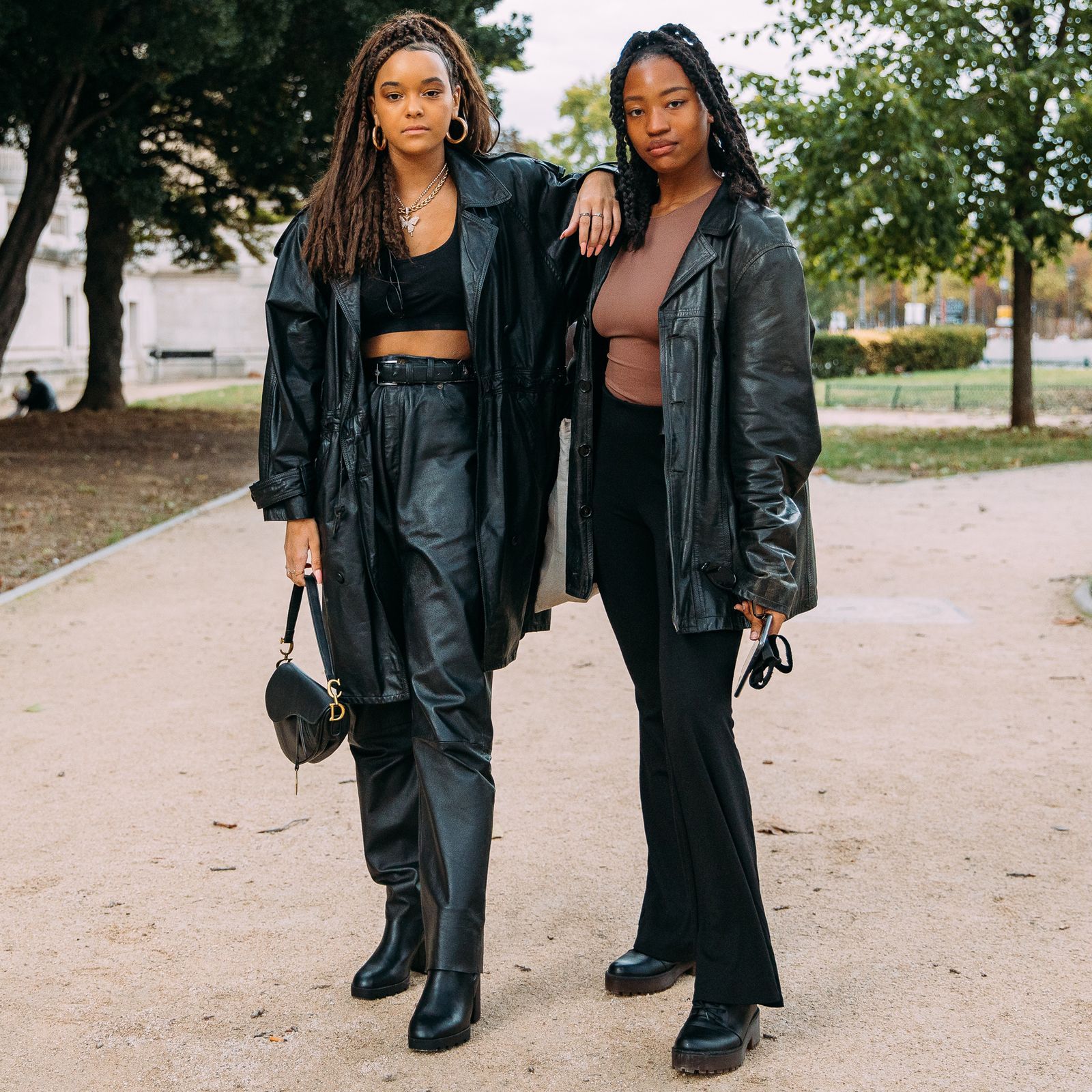 Flares are back&-here are 11 street-style looks to prove it