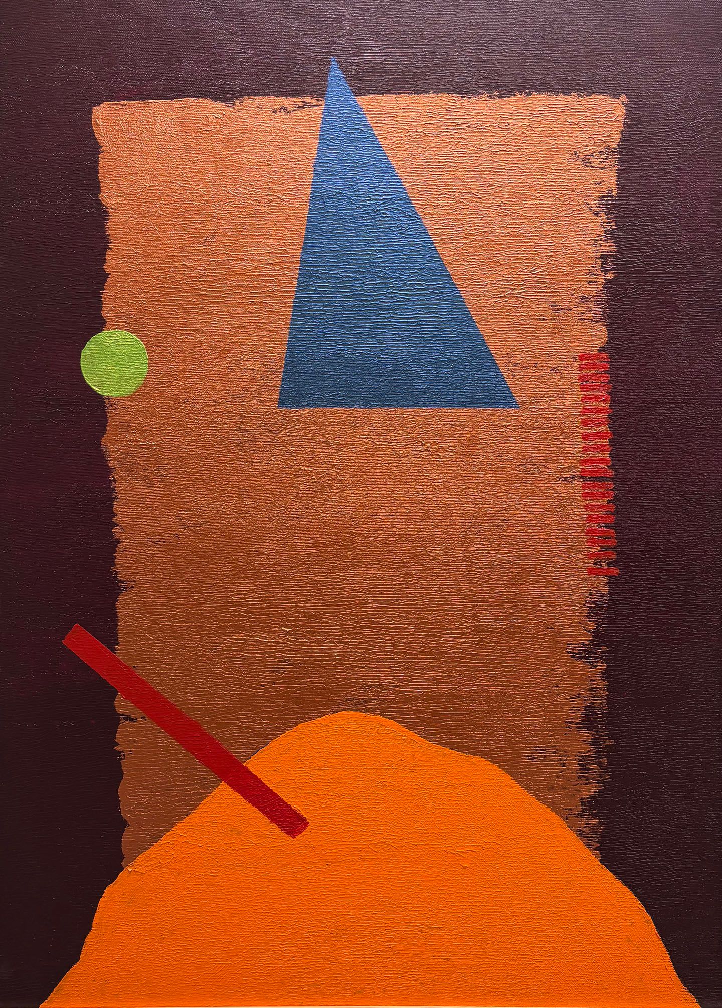 Image may contain Home Decor Rug Ball Sport Tennis Tennis Ball Art Modern Art and Triangle