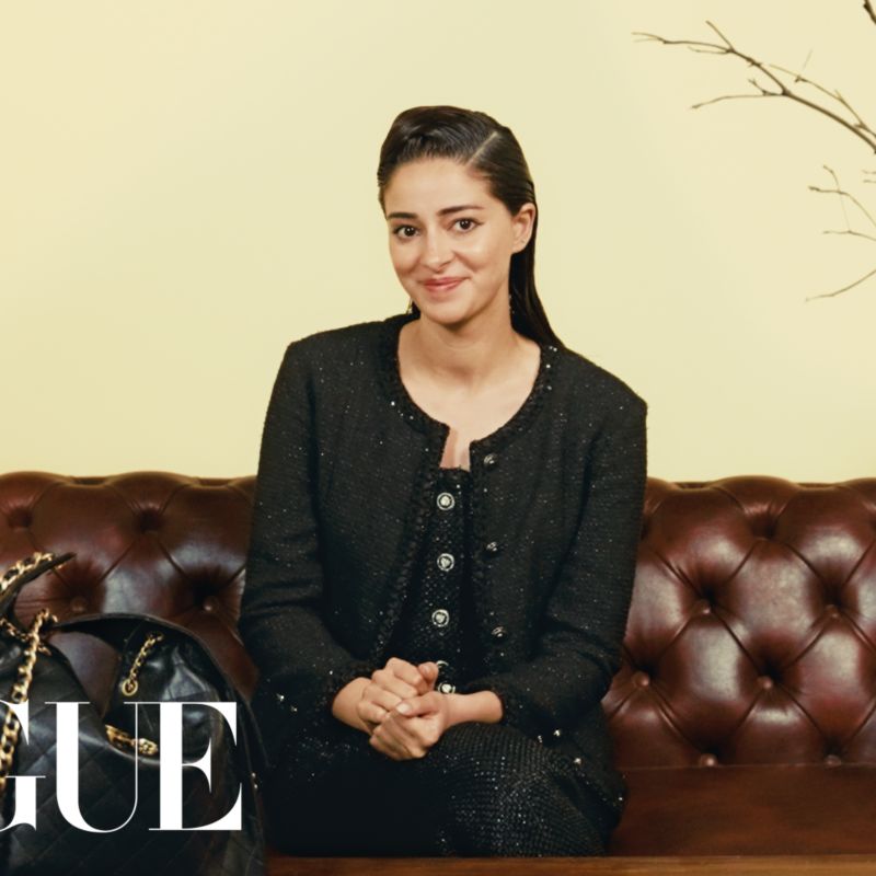 Inside Ananya Panday's Chanel 25 Handbag | Vogue India