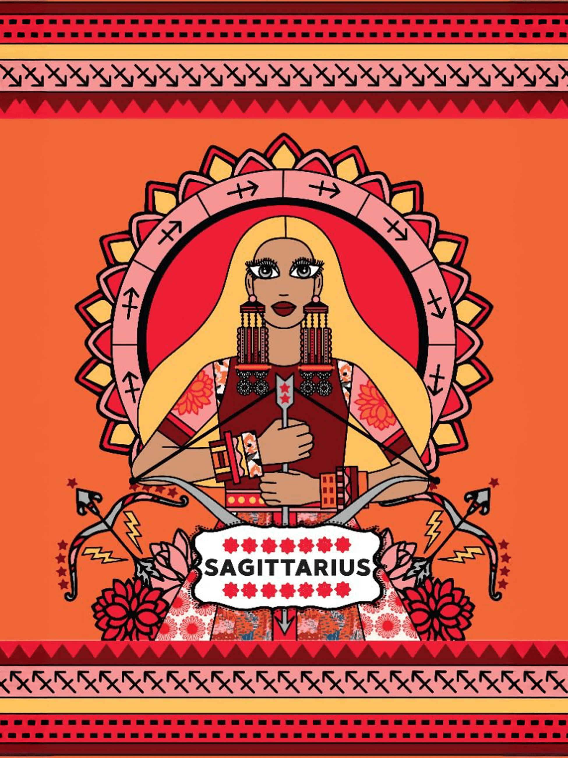 Image may contain sagittarius zodiac sign sagittarius horoscope today