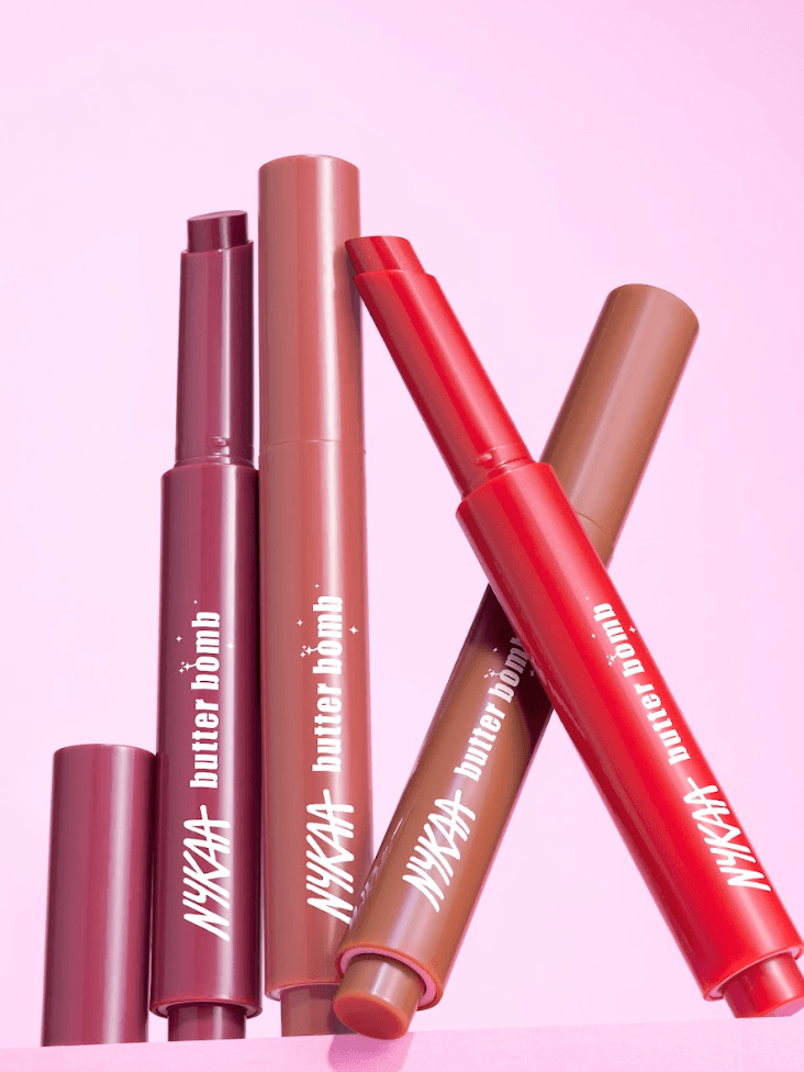 Image may contain Cosmetics Lipstick and Pen